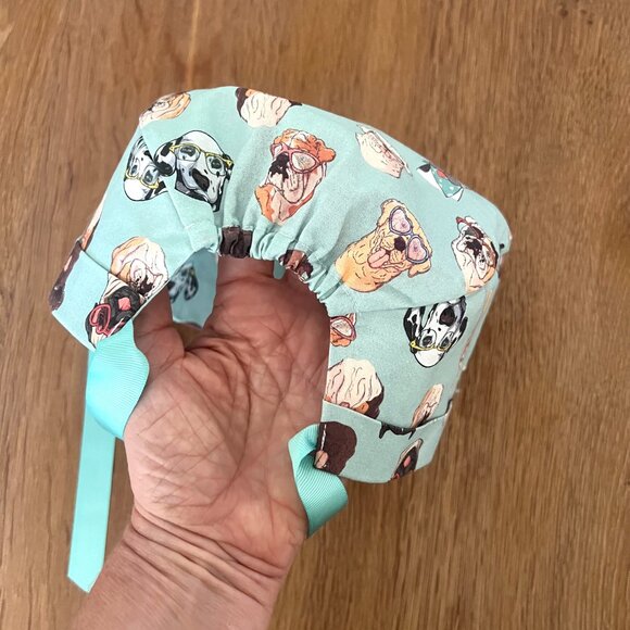 NWOT 10 Surgical Caps bundle for short hair, scrub caps, scrub hats, surgery hat - Picture 9 of 16